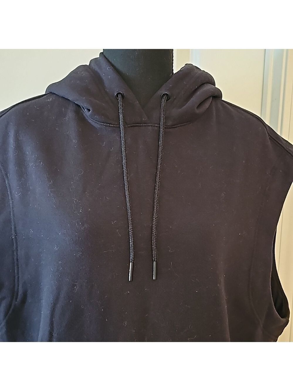 Athleta oversized sleeveless hoodie pullover - Picture 2 of 6